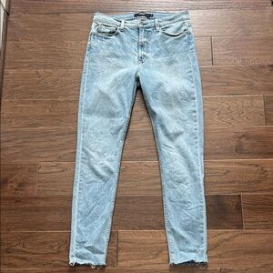 Hudson “Barbara” Super Skinny Jeans